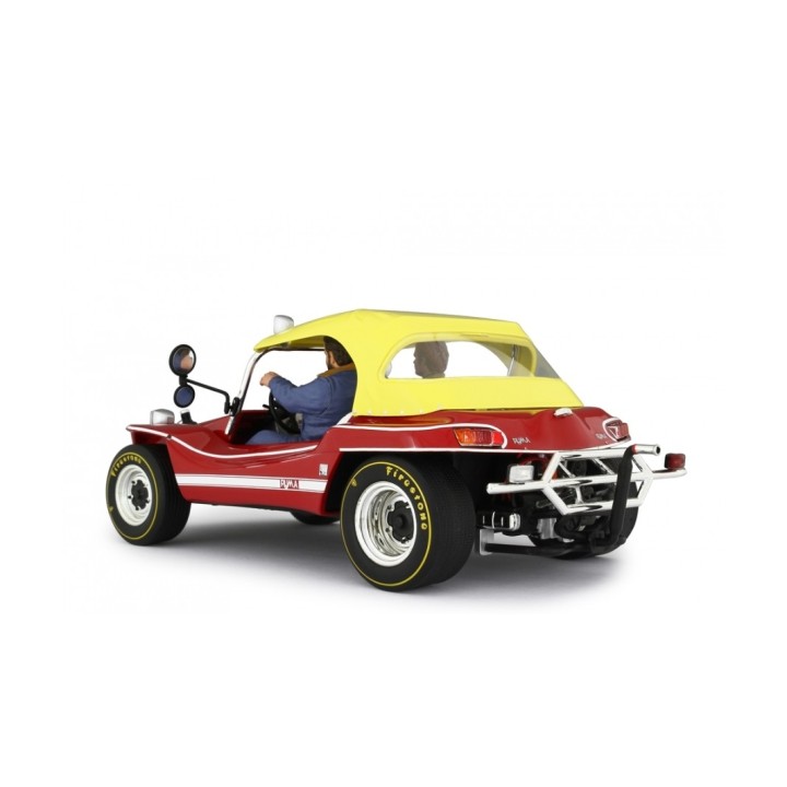 Puma Dune Buggy 1972  + Bud Spencer + Terence Hill, red, Laudoracing-Model 1/18 scale