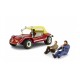 Puma Dune Buggy 1972 + Bud Spencer + Terence Hill, červená, Laudoracing-Model 1:18