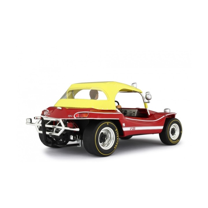 Puma Dune Buggy 1972 + Terence Hill, red, Laudoracing-Model 1/18 scale