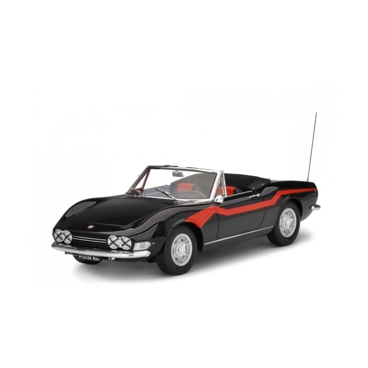 Fiat Dino Spider 2000 1967 Un Sacco Bello black, Laudoracing-Model 1/18 scale