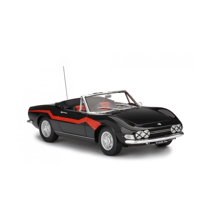 Fiat Dino Spider 2000 1967 Un Sacco Bello black, Laudoracing-Model 1/18 scale