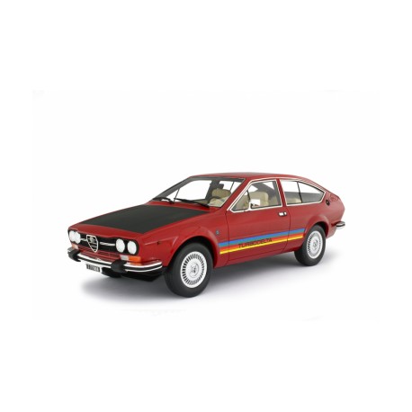 Alfa Romeo Alfetta GTV 2000 Turbodelta 1979 červená, Laudoracing-Model 1:18