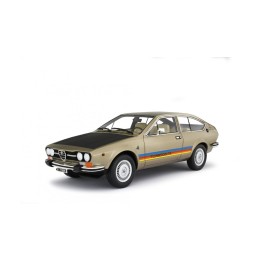 Alfa Romeo Alfetta GTV 2000 Turbodelta 1979 gold, Laudoracing-Model 1/18 scale