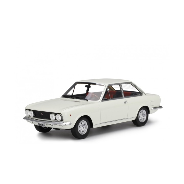 Fiat 124 Sport Coupé 1969 white, Laudoracing-Model 1/18 scale