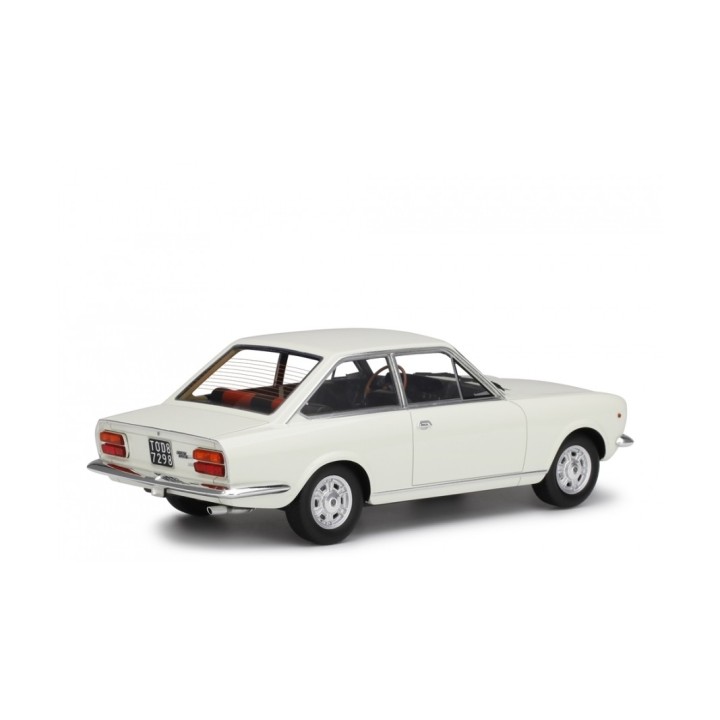 Fiat 124 Sport Coupé 1969 white, Laudoracing-Model 1/18 scale