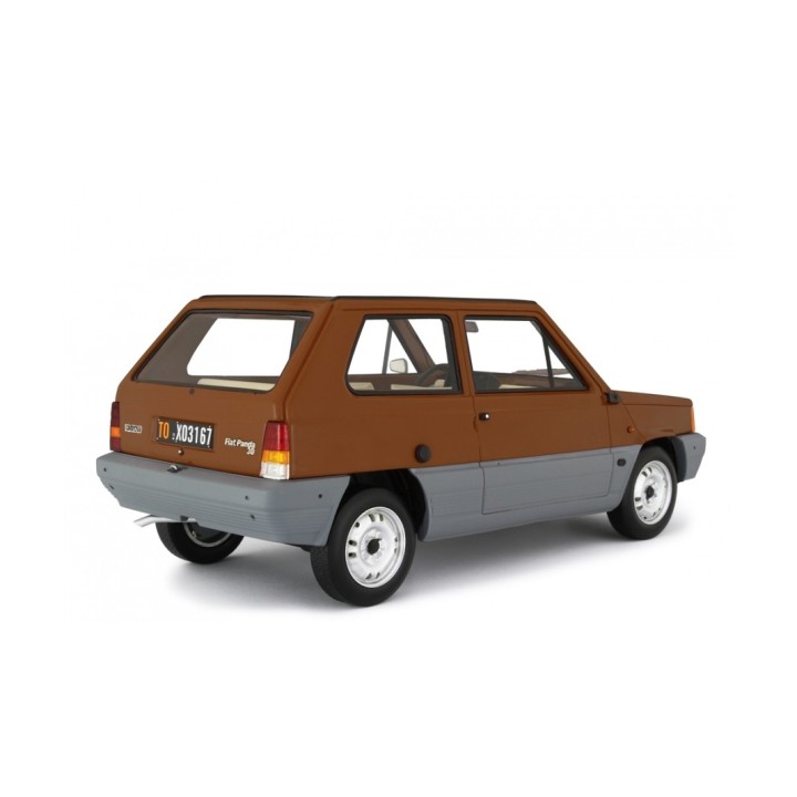 Fiat Panda 30 1980 blue, Laudoracing-Model 1/18 scale