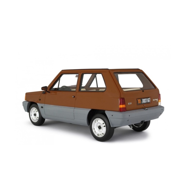 Fiat Panda 30 1980 blue, Laudoracing-Model 1/18 scale