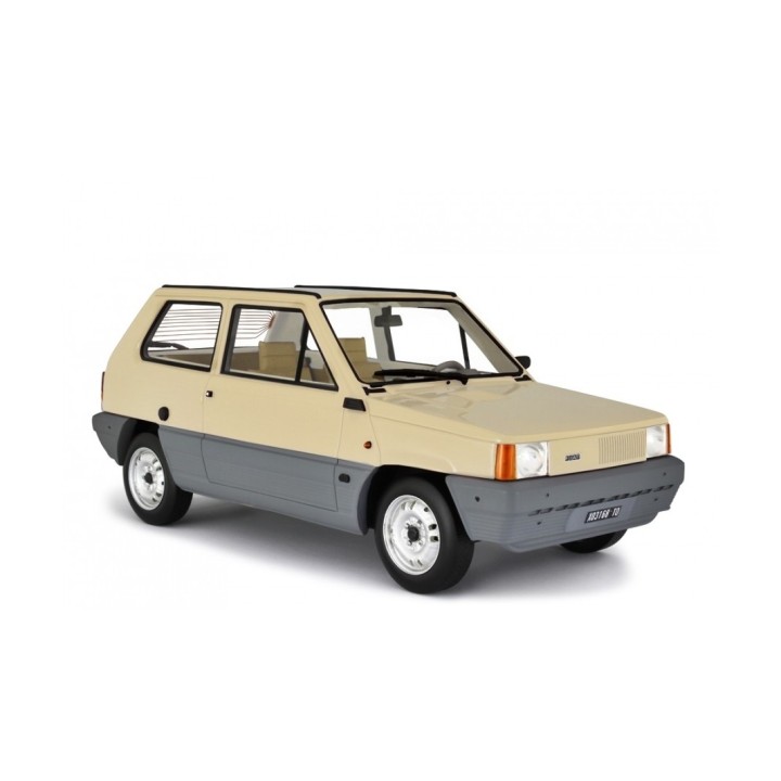 Fiat Panda 45 1980 beige, Laudoracing-Model 1/18 scale