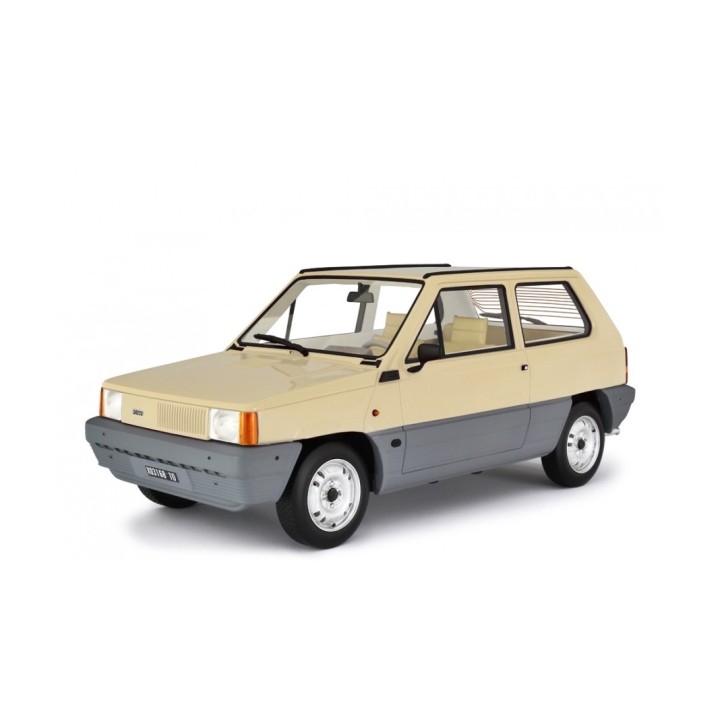 Fiat Panda 45 1980 beige, Laudoracing-Model 1/18 scale