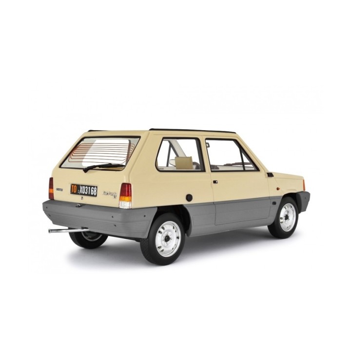 Fiat Panda 45 1980 béžová, Laudoracing-Model 1:18
