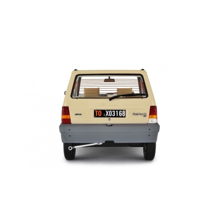 Fiat Panda 45 1980 beige, Laudoracing-Model 1/18 scale