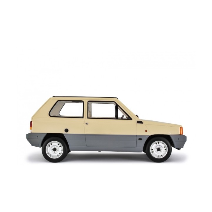 Fiat Panda 45 1980 beige, Laudoracing-Model 1/18 scale