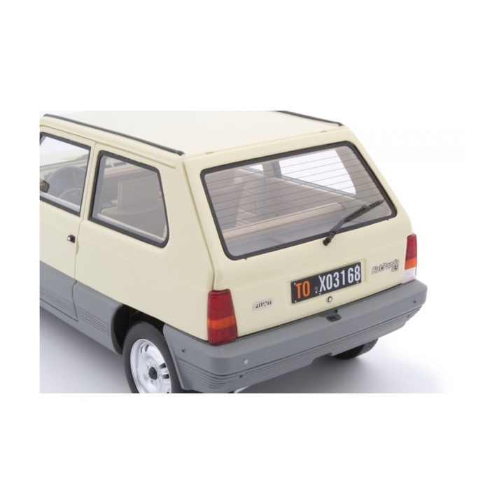 Fiat Panda 45 1980 beige, Laudoracing-Model 1/18 scale