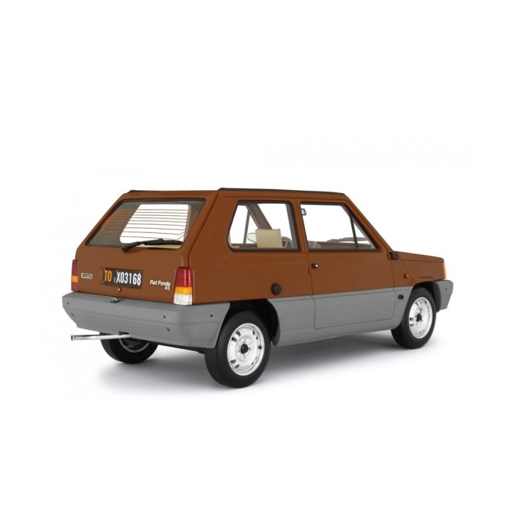 Fiat Panda 45 1980 blue, Laudoracing-Model 1/18 scale