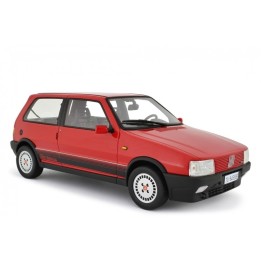 Fiat Uno Turbo i.e. 1987 red, Laudoracing-Model 1/18