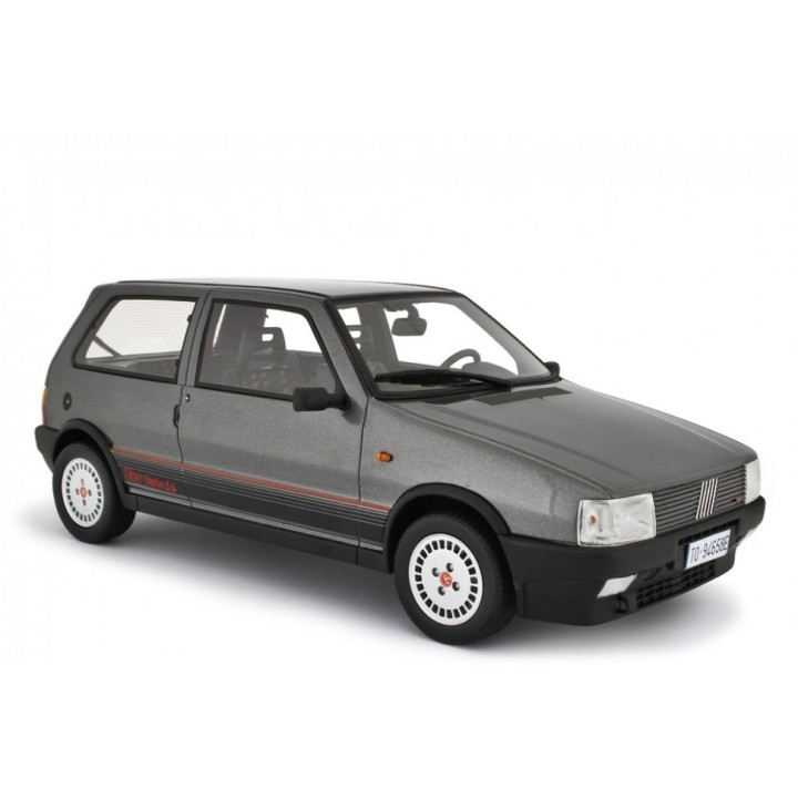 Fiat Uno Turbo i.e. 1987 red, Laudoracing-Model 1/18