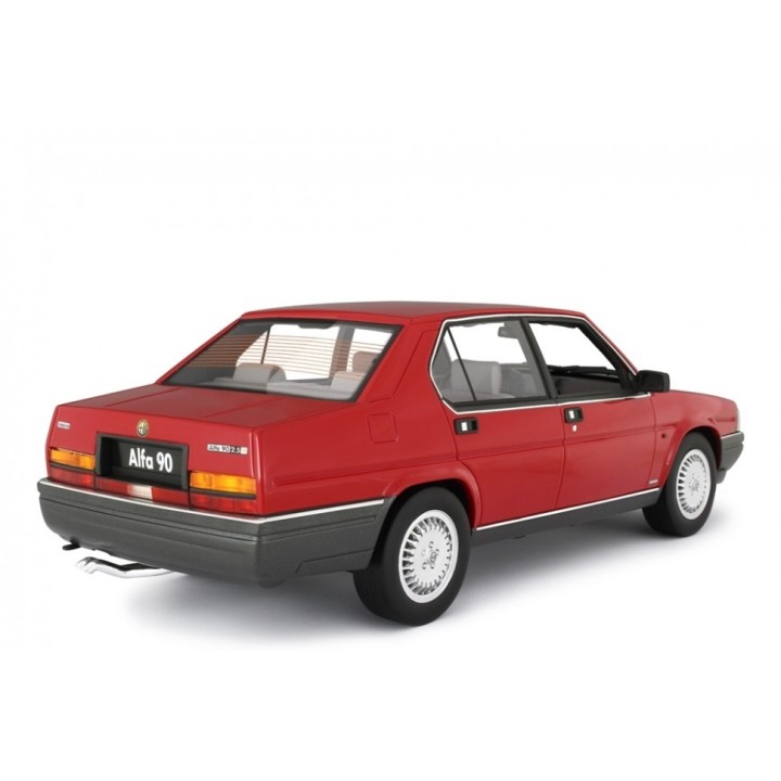 Alfa Romeo Alfa 90 2.5 Iniezione Quadrifoglio Oro 1985 blue, Laudoracing-Model 1/18 scale