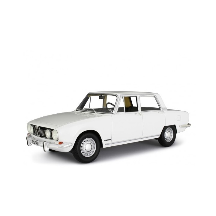 Alfa Romeo 1750 Berlina 1968 white, Laudoracing-Model 1/18 scale