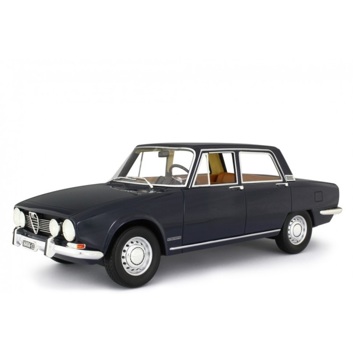 Alfa Romeo 1750 Berlina 1968 blue, Laudoracing-Model 1/18 scale