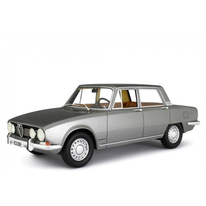 Alfa Romeo 1750 Berlina 1968 šedá, Laudoracing-Model 1:18