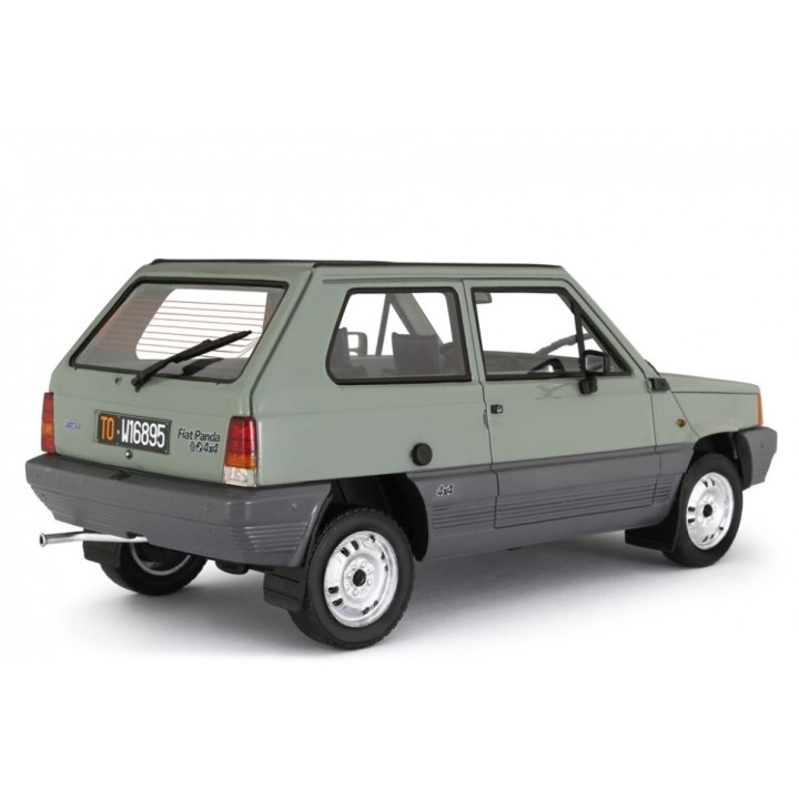 Fiat Panda 4x4 1983 green, Laudoracing-Model 1/18 scale