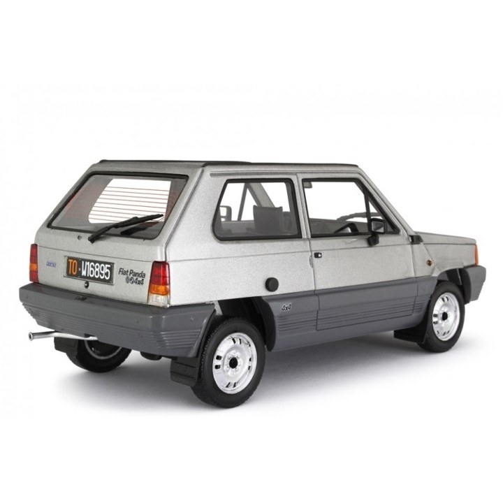 Fiat Panda 4x4 1983 stříbrná, Laudoracing-Model 1:18