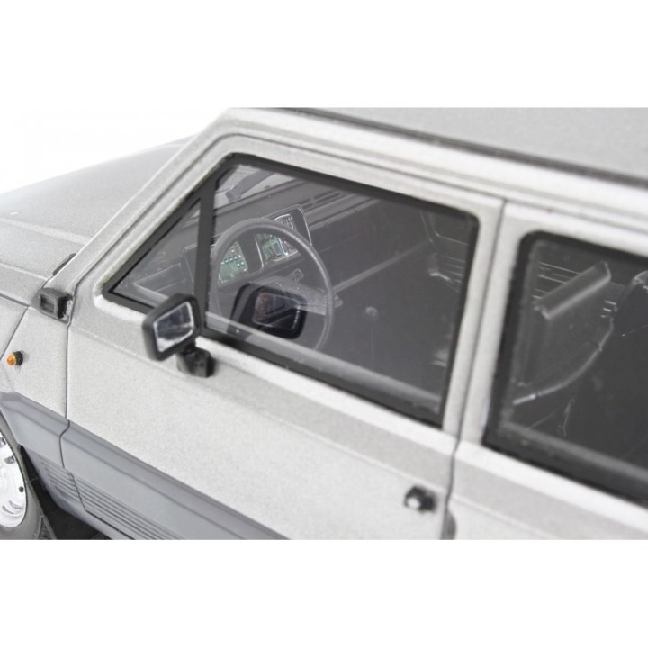 Fiat Panda 4x4 1983 silver, Laudoracing-Model 1/18 scale
