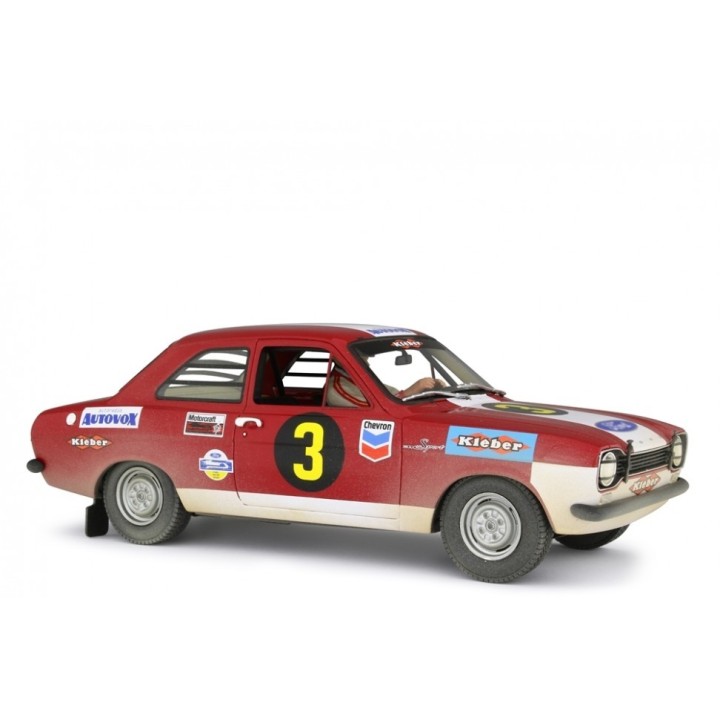Ford Escort Rally 1968 Bud Spencer red, Laudoracing-Model 1/18 scale