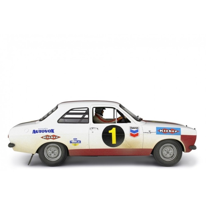 Ford Escort Rally 1968 Terence Hill bílá, Laudoracing-Model 1:18