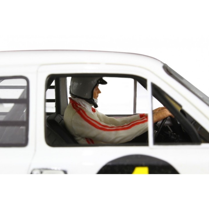 Ford Escort Rally 1968 Terence Hill white, Laudoracing-Model 1/18 scale
