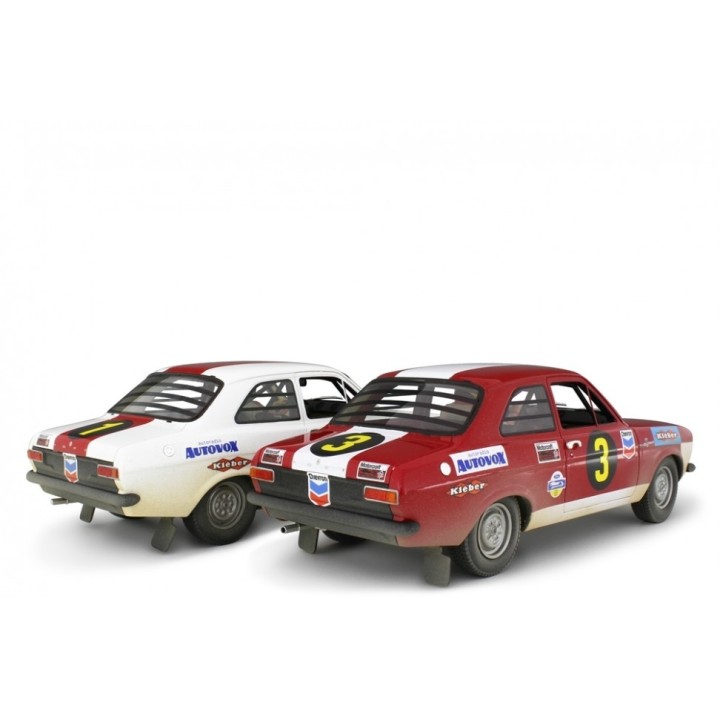 Set Ford Escort Rally 1968 Bud Spencer + Terence Hill, Laudoracing-Model 1/18 scale