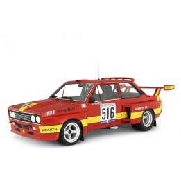 Fiat Abarth 031 Bertone Start Giro d'Italia 1975 Torino orange, Laudoracing-Model 1/18 scale