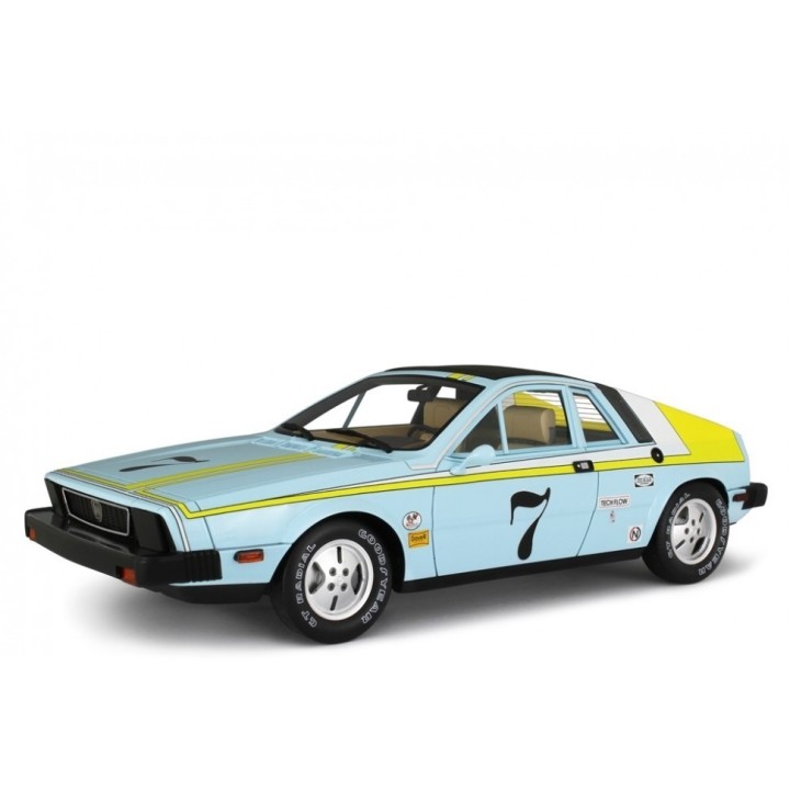 Lancia  Scorpion 1977 Monte Carlo, blue, Laudoracing-Model 1/18 scale