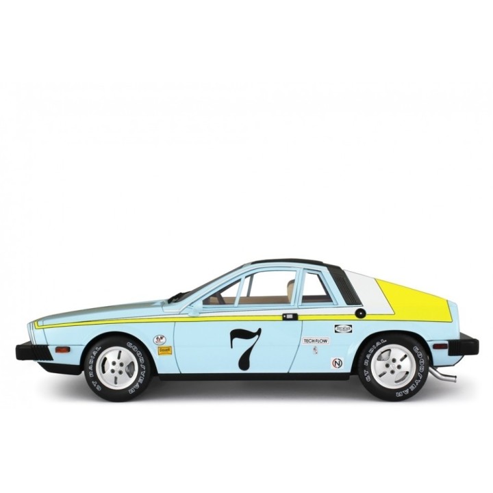 Lancia  Scorpion 1977 Monte Carlo, blue, Laudoracing-Model 1/18 scale
