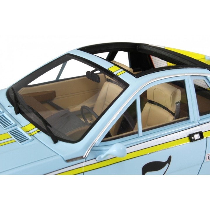 Lancia  Scorpion 1977 Monte Carlo, blue, Laudoracing-Model 1/18 scale
