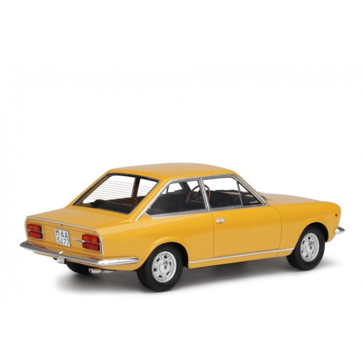 Seat 124 Sport Coupe 1969 yellow, Laudoracing-Model 1/18 scale