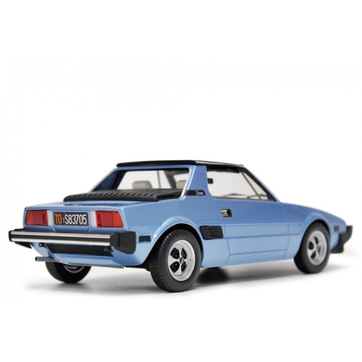 Fiat X1/9 FiveSpeed 1978 blue, Laudoracing-Model 1/18 scale