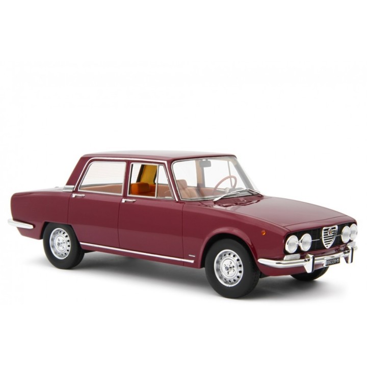 Alfa Romeo 2000 Berlina 1971 červená, Laudoracing-Model 1:18