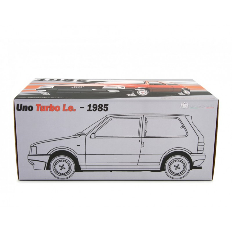 Diecast model cars Fiat Uno 1/18 Laudoracing Models Turbo i.e. LM088 red  1987 