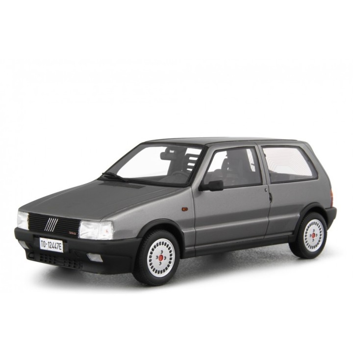 Fiat Uno Turbo i.e. 1985 šedá, Laudoracing-Model 1:18