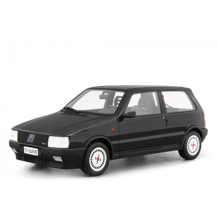 Fiat Uno Turbo i.e. 1985 černá, Laudoracing-Model 1:18