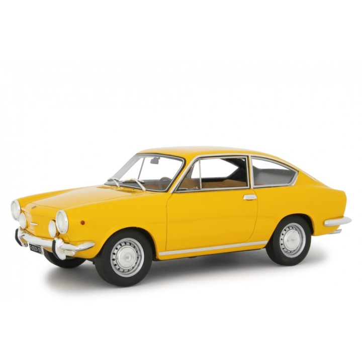 Fiat 850 Sport Coupè 1968 žlutá, Laudoracing-Model 1:18