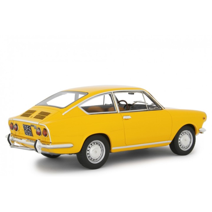 Fiat 850 Sport Coupè 1968 žlutá, Laudoracing-Model 1:18