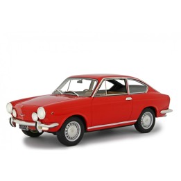 Fiat 850 Sport Coupè 1968 red, Laudoracing-Model 1/18 scale