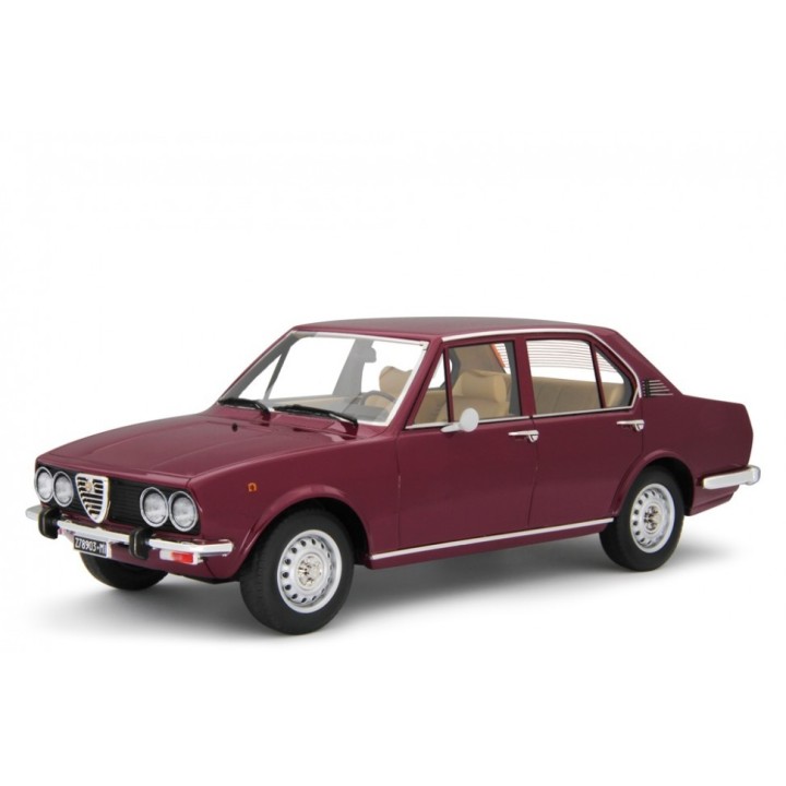 Alfa Romeo Alfetta 1.8 1975 red, Laudoracing-Model 1/18 scale