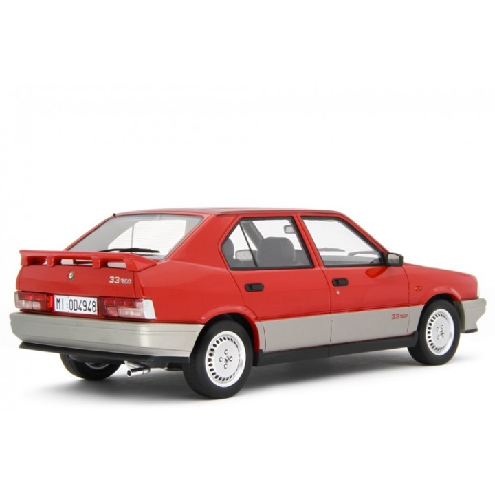Alfa Romeo Alfa 33 1.3 S 1989 červená, Laudoracing-Model 1:18