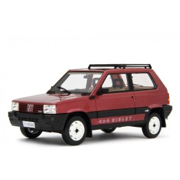 Fiat Panda 4x4 Sisley 1987 červená, Laudoracing-Model 1:18
