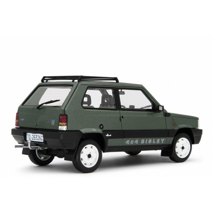 Fiat Panda 4x4 Sisley 1987 green, Laudoracing-Model 1/18 scale