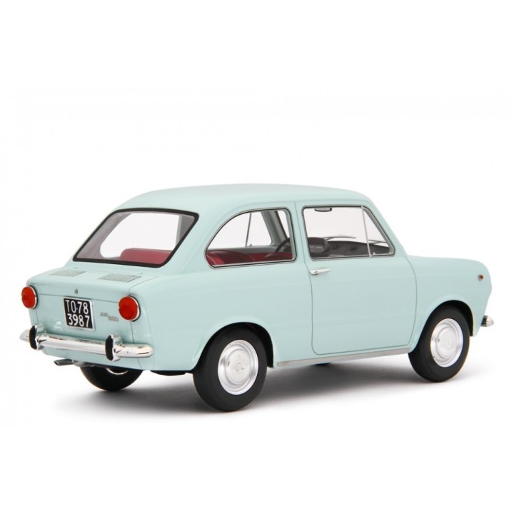 Fiat 850 Berlina 1964 světle modrá, Laudoracing-Model 1:18
