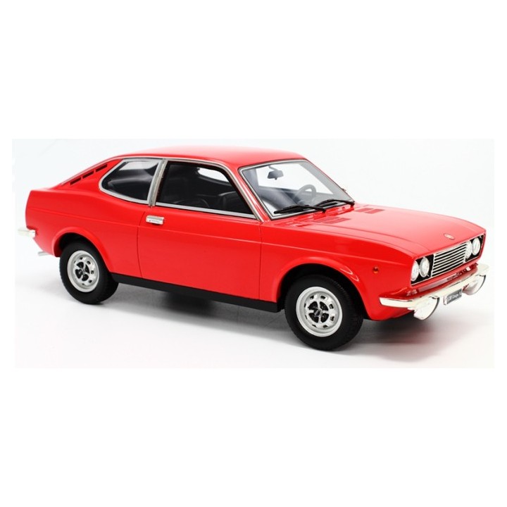 Fiat 128 Coupè 1100 S 1972 red, Laudoracing-Model 1/18 scale